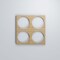 Ekena Millwork Extra Small Wembley Decorative Fretwork Wood Wall Panels, Birch, 7 3/8"W x 7 3/8"H x 3/8"T WALW08X08X0375WEMBI - alternate 5
